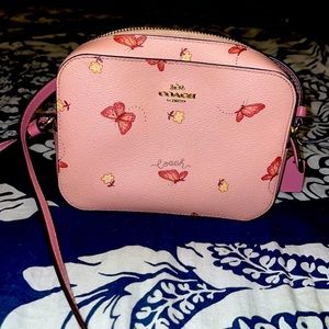 Butterfly Coach crossbody